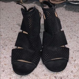 black heels